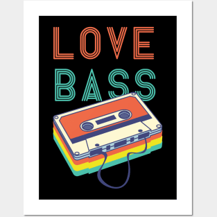 Bass Love Posters and Art